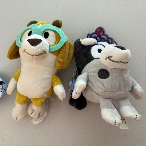 Bluey Other - Bluey Friends Honey and Princess Muffin Stuffed Plush Bundle
